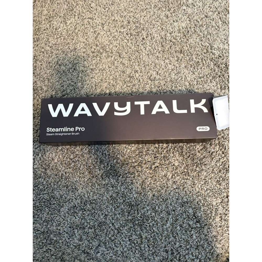 Wavytalk Streamline Steam Hair Straightener Brush, Steamline Pro 3-in-1 Straight